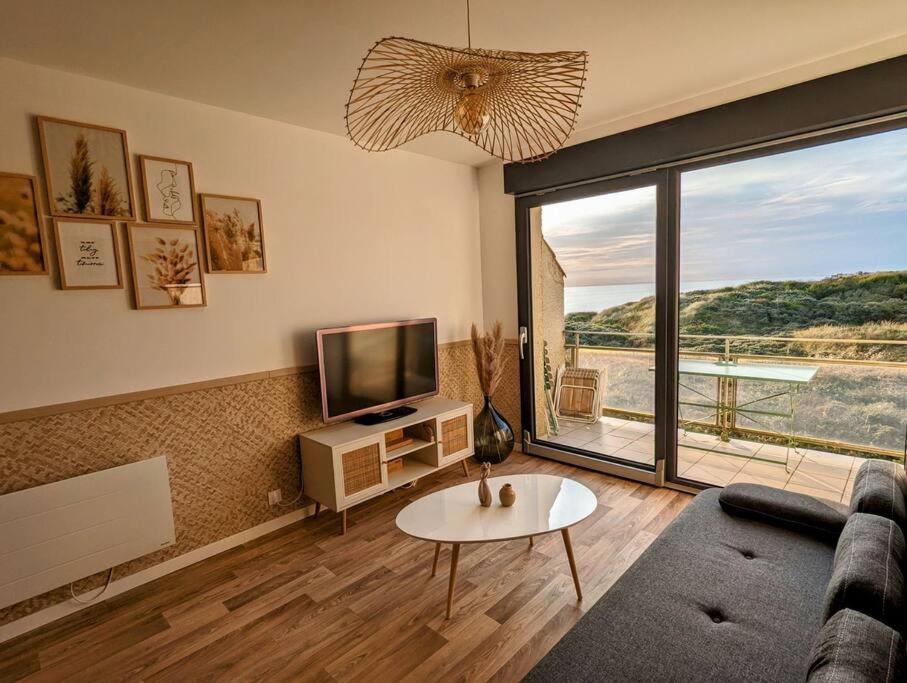 Duplex Au Calme Avec Vue Sur Les Dunes Et La Mer أمبليتوز المظهر الخارجي الصورة