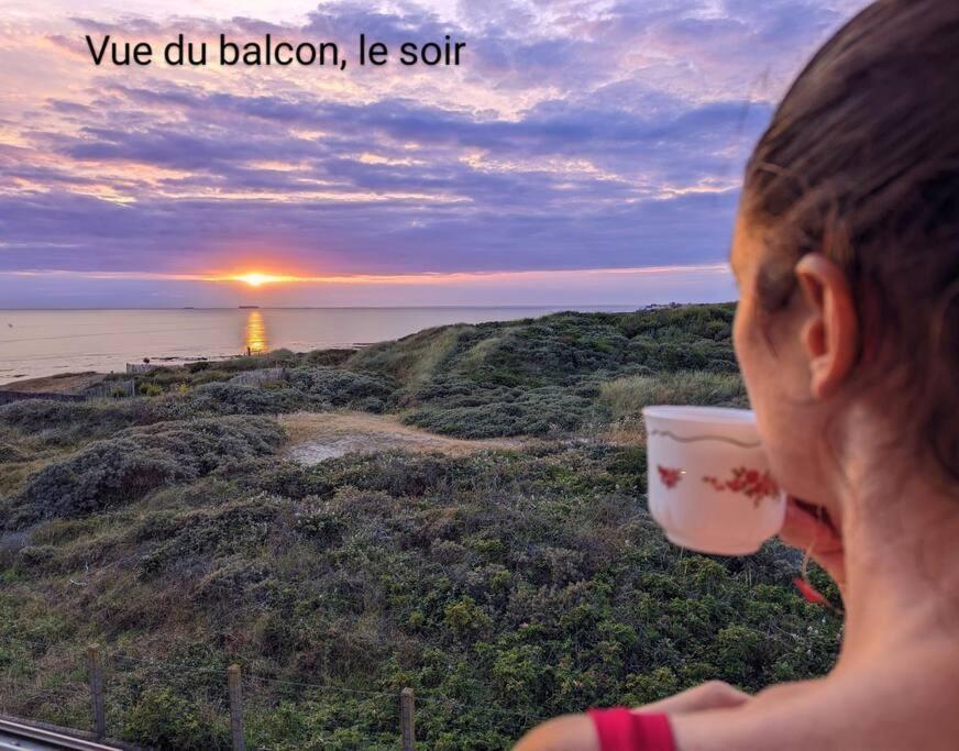 Duplex Au Calme Avec Vue Sur Les Dunes Et La Mer أمبليتوز المظهر الخارجي الصورة